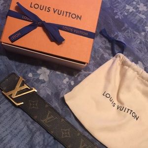 Louis Vuitton Belt Brown Sz 28-34